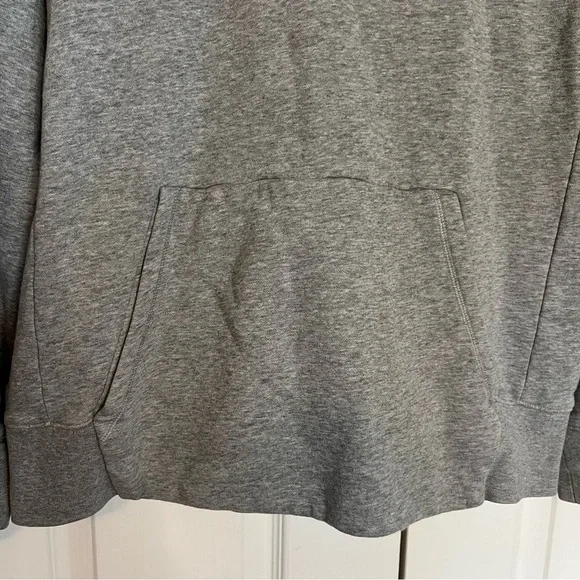 Nike Alabama Crimson Tide Fly Rush Mens Hoodie Heather Gray Sz L Pullover Swoosh - Picture 4 of 11